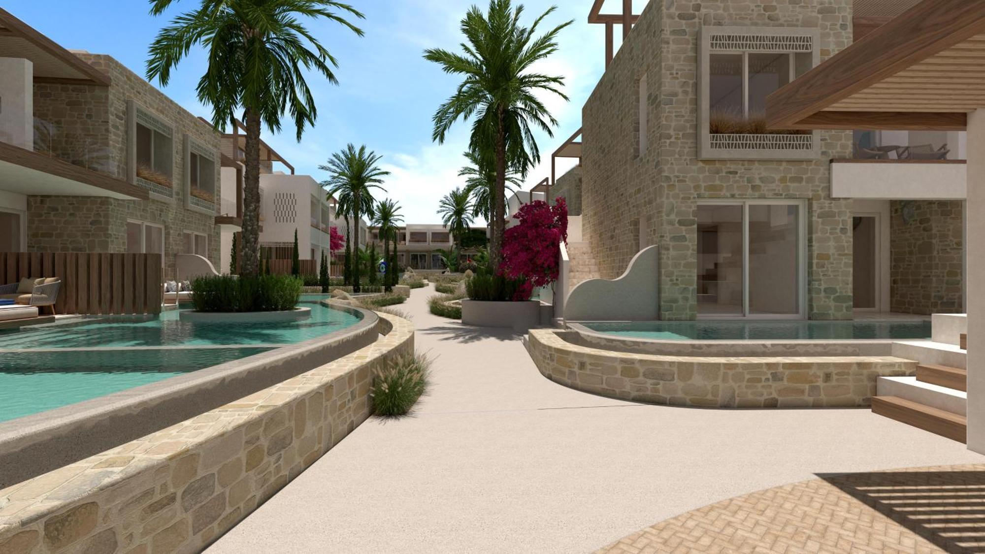 Galeana Mare Hotel Adelianos Kampos Exterior foto