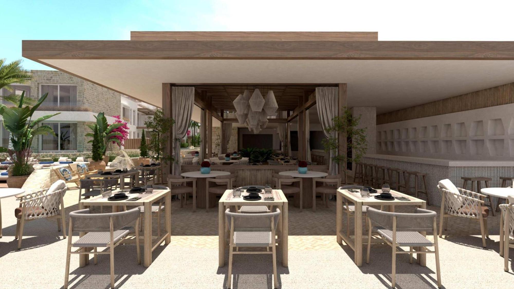 Galeana Mare Hotel Adelianos Kampos Exterior foto