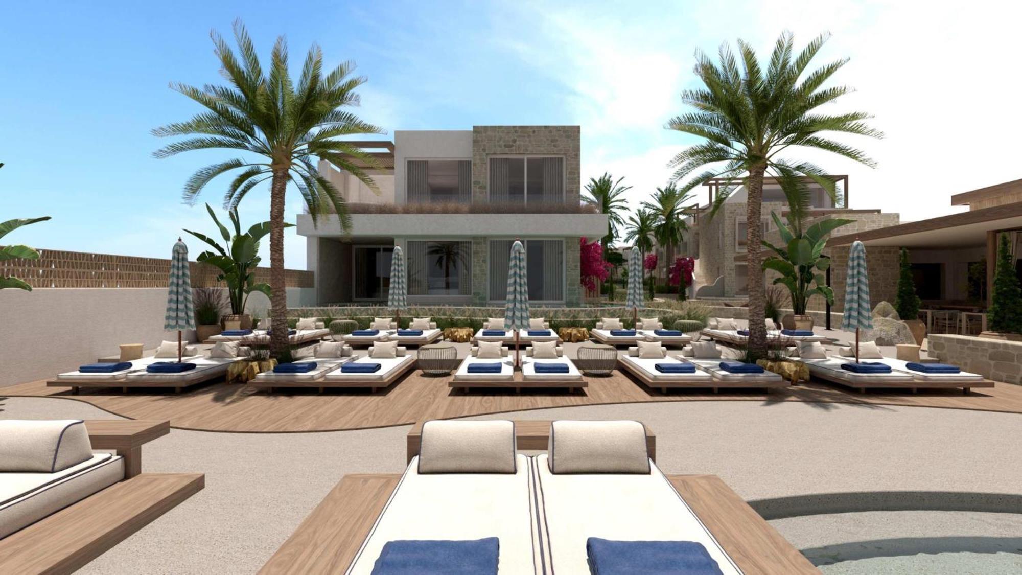Galeana Mare Hotel Adelianos Kampos Exterior foto
